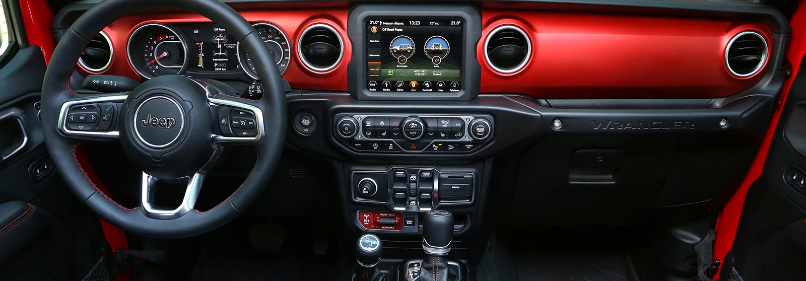 Interior | Jeep® Wrangler Convertible | Jeep® UK