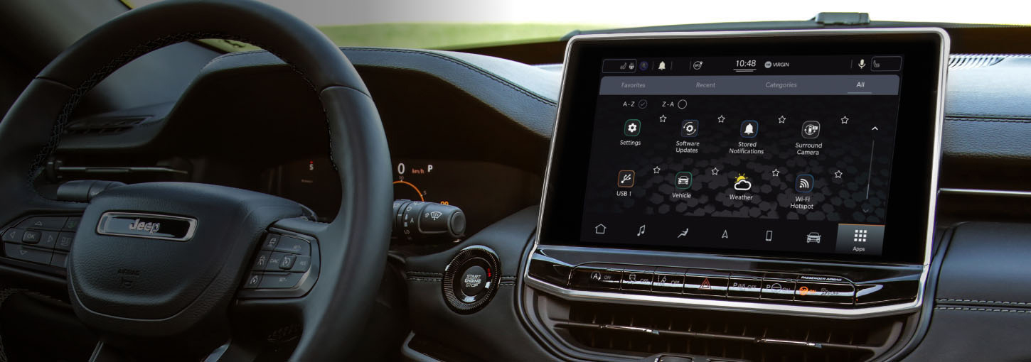 Technology | New Jeep® Compass | Jeep® UK
