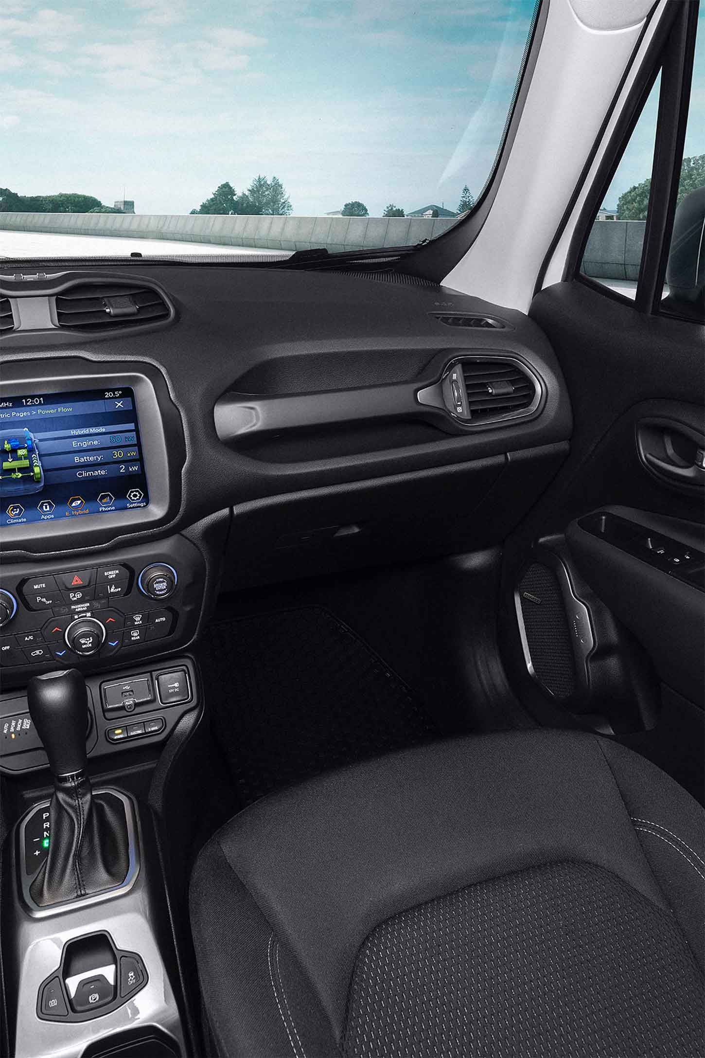 Interior Jeep Renegade 4xe Plug In Hybrid Suv Jeep Uk