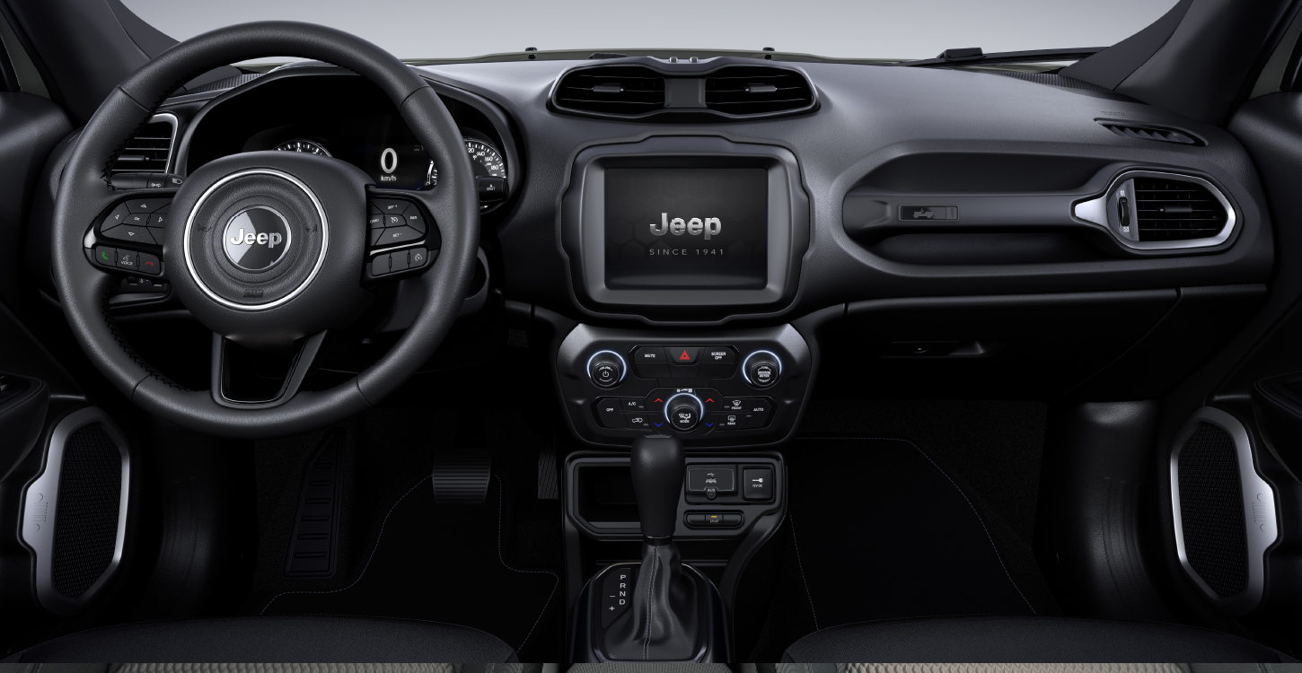 Interior Jeep Renegade 80th