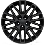 19" alloy wheels with black finishings