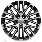 19” alloy wheels with diamond cut