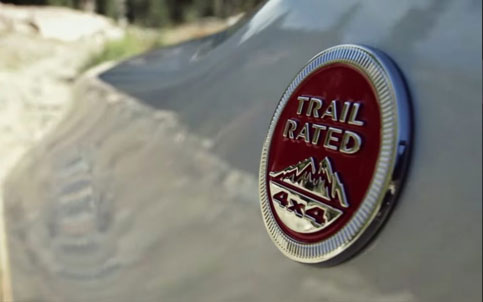 Jeep Renegade Trail Rated badge