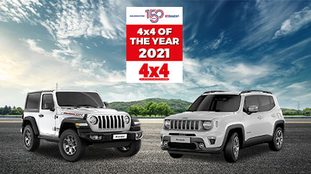 DOUBLE VICTORY FOR JEEP AT THE 2021 4X4 OF THE YEAR AWARDS