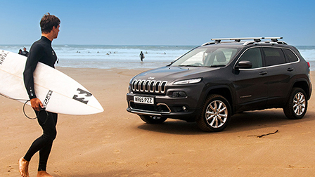 Jeep UK partners with Surfing GB