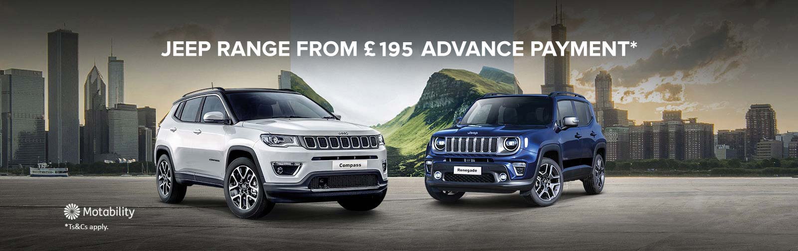Jeep Motability From Nil Advance Payment Jeep® UK