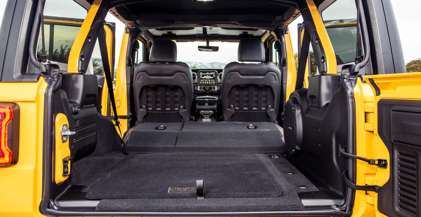 Jeep Wrangler Seats Fold Down