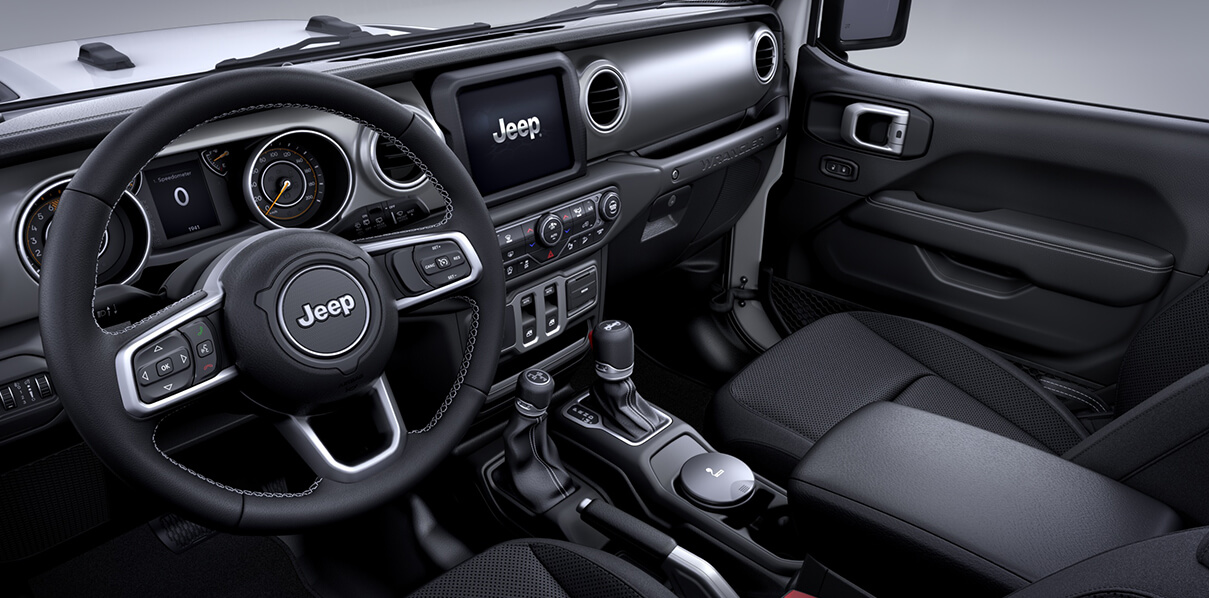 Interior | Jeep® Wrangler Convertible | Jeep® UK