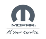 Grey Mopar at your service Logo